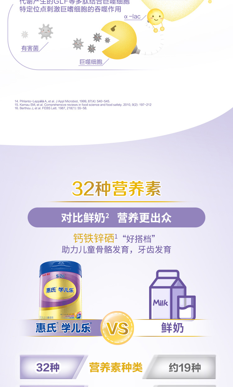 惠氏®铂臻®学儿乐®